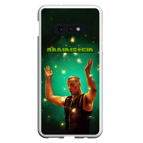 Чехол для Samsung S10E с принтом Rammstein в Рязани, Силикон | Область печати: задняя сторона чехла, без боковых панелей | amerika | art | germany | logo | rammstein | rock | till lindemann | арт | германия | группа | логотип | музыка | немецкая группа | немцы | песня | раммштайн | рамштайн | рок