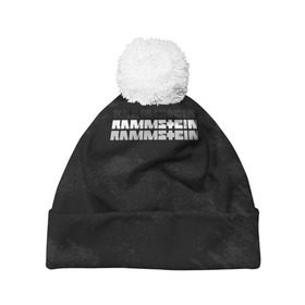 Шапка 3D c помпоном с принтом Rammstein в Рязани, 100% полиэстер | универсальный размер, печать по всей поверхности изделия | amerika | art | germany | logo | rammstein | rock | till lindemann | арт | германия | группа | логотип | музыка | немецкая группа | немцы | песня | раммштайн | рамштайн | рок