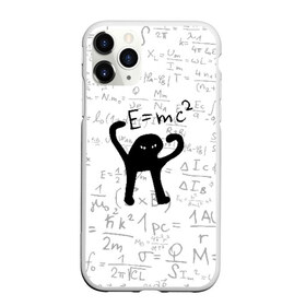 Чехол для iPhone 11 Pro матовый с принтом ЪУЪ СЪУКА E=mc2 в Рязани, Силикон |  | cat | emc 2 | emc2 | mem | memes | truxkot19 | знаменитые формулы | интернет приколы | кот | мем | мем кот | физика | формулы | ъуъ | ъуъ съука | эйнштейн