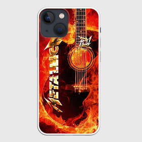 Чехол для iPhone 13 mini с принтом METALLICA | МЕТАЛЛИКА | МЕТАЛИКА в Рязани,  |  | album | black | concert | heavy | kirk | metal | metallica | music | rock | tolls | джеймс хэтфилд | кирк хэмметт | клифф бёртон | ларс ульрих | метал | металлика | трэш