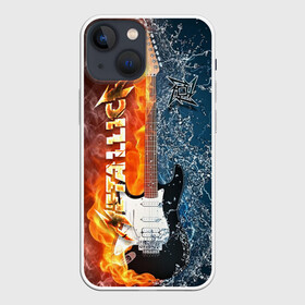 Чехол для iPhone 13 mini с принтом Metallica в Рязани,  |  | album | black | concert | heavy | kirk | metal | metallica | music | rock | tolls | джеймс хэтфилд | кирк хэмметт | клифф бёртон | ларс ульрих | метал | металлика | трэш