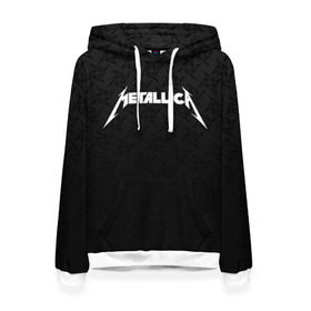 Женская толстовка 3D с принтом METALLICA (НА СПИНЕ) в Рязани, 100% полиэстер  | двухслойный капюшон со шнурком для регулировки, мягкие манжеты на рукавах и по низу толстовки, спереди карман-кенгуру с мягким внутренним слоем. | lindemann | lm | rammstein | rock | кристиан лоренц | линдеманн | лм | музыка | рамштайн | рок | тилль линдеманн