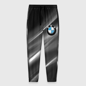 Мужские брюки 3D с принтом BMW в Рязани, 100% полиэстер | манжеты по низу, эластичный пояс регулируется шнурком, по бокам два кармана без застежек, внутренняя часть кармана из мелкой сетки | bmw | bmw performance | m | motorsport | performance | бмв | моторспорт