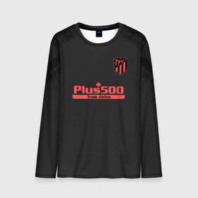 Мужской лонгслив 3D с принтом Atletico away 19-20 в Рязани, 100% полиэстер | длинные рукава, круглый вырез горловины, полуприлегающий силуэт | atletico | champions | europe | fifa | league | madrid | spain | uefa | атлетико | испания | лига | мадрид | чемпионов