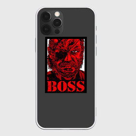 Чехол для iPhone 12 Pro Max с принтом Big Boss MGS в Рязани, Силикон |  | art | big boss | game | metal gear | metal gear solid | mgs | кодзима гений