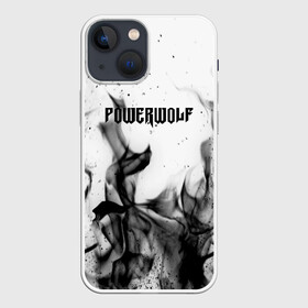 Чехол для iPhone 13 mini с принтом POWERWOLF в Рязани,  |  | powerwolf | wolf | метал | пауэр метал. | повервольф | поверфульф | рок | хэви металб