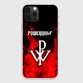 Чехол для iPhone 12 Pro с принтом POWERWOLF в Рязани, силикон | область печати: задняя сторона чехла, без боковых панелей | powerwolf | wolf | метал | пауэр метал. | повервольф | поверфульф | рок | хэви металб