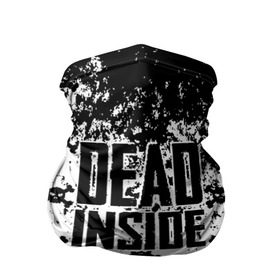 Бандана-труба 3D с принтом Dead Inside в Рязани, 100% полиэстер, ткань с особыми свойствами — Activecool | плотность 150‒180 г/м2; хорошо тянется, но сохраняет форму | dead | dota | inside | аниме | внутри | гуль | дэд | инсайд | мертвец | мертвый | токийский