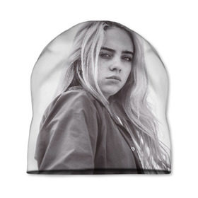 Шапка 3D с принтом BILLIE EILISH в Рязани, 100% полиэстер | универсальный размер, печать по всей поверхности изделия | ayelish | bad guy | bellyache | bilie eilish | bilie elish | billie | billie eilish | eilish | electronic | elish | music | били айлиш | билли айлиш | эйлиш | элиш