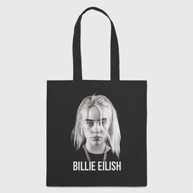 Сумка 3D повседневная с принтом BILLIE EILISH в Рязани, 100% полиэстер | Плотность: 200 г/м2; Размер: 34×35 см; Высота лямок: 30 см | ayelish | bad guy | bellyache | bilie eilish | bilie elish | billie | billie eilish | eilish | electronic | elish | music | били айлиш | билли айлиш | эйлиш | элиш