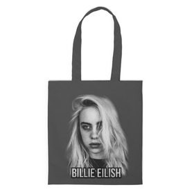 Сумка 3D повседневная с принтом BILLIE EILISH в Рязани, 100% полиэстер | Плотность: 200 г/м2; Размер: 34×35 см; Высота лямок: 30 см | ayelish | bad guy | bellyache | bilie eilish | bilie elish | billie | billie eilish | eilish | electronic | elish | music | били айлиш | билли айлиш | эйлиш | элиш