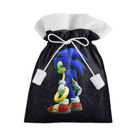 Подарочный 3D мешок с принтом Sonic в Рязани, 100% полиэстер | Размер: 29*39 см | hedgehog | metal sonic | silver | silver the hedgehog | sonic | sonic boom | sonic the hedgehog | еж | ёж сонник | ежик | игры | соник | фильмы