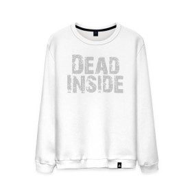 Мужской свитшот хлопок с принтом Dead inside в Рязани, 100% хлопок |  | dead inside | dont open | гуль | дед инсайт | дединсайт | дэд инсайт | дэдинсайт | интроверт | кен канеки | мертв внутри | мертвый внутри