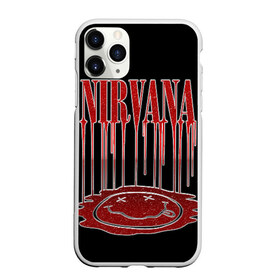 Чехол для iPhone 11 Pro матовый с принтом Nirvana в Рязани, Силикон |  | bleach | blew | cobain | dave | geffen | hormoaning | in utero | incesticide | krist | kurt | nevermind | nirvana | novoselic | rock | vevo | геффен | курт кобейн | нирвана | рок