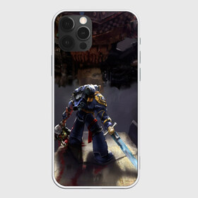 Чехол для iPhone 12 Pro Max с принтом WARHAMMER 40K в Рязани, Силикон |  | Тематика изображения на принте: abaddon | armada | battlefleet gothic | black legion | warhammer 40k | абаддон | чёрный легион