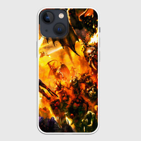 Чехол для iPhone 13 mini с принтом WARHAMMER 40K в Рязани,  |  | abaddon | armada | battlefleet gothic | black legion | warhammer 40k | абаддон | чёрный легион