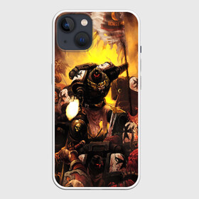 Чехол для iPhone 13 с принтом WARHAMMER 40K в Рязани,  |  | abaddon | armada | battlefleet gothic | black legion | warhammer 40k | абаддон | чёрный легион
