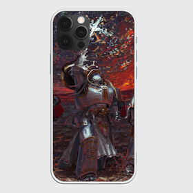 Чехол для iPhone 12 Pro Max с принтом WARHAMMER 40K в Рязани, Силикон |  | Тематика изображения на принте: abaddon | armada | battlefleet gothic | black legion | warhammer 40k | абаддон | чёрный легион