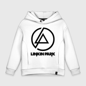 Детское худи Oversize хлопок с принтом LINKIN PARK в Рязани, френч-терри — 70% хлопок, 30% полиэстер. Мягкий теплый начес внутри —100% хлопок | боковые карманы, эластичные манжеты и нижняя кромка, капюшон на магнитной кнопке | chester bennington | linkin park | mike shinoda | линкин парк