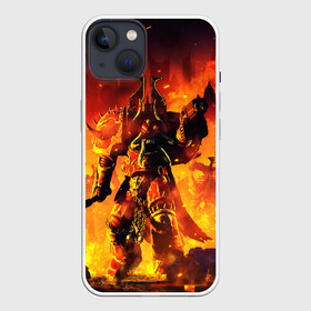 Чехол для iPhone 13 с принтом WARHAMMER 40K в Рязани,  |  | abaddon | armada | battlefleet gothic | black legion | warhammer 40k | абаддон | чёрный легион