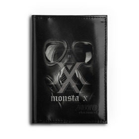 Обложка для автодокументов с принтом Monsta X в Рязани, натуральная кожа |  размер 19,9*13 см; внутри 4 больших “конверта” для документов и один маленький отдел — туда идеально встанут права | dramarama | edm | hyungwon | idol | im | j pop | jooheon | k pop | kihyun | kpop | minhyuk | mv | shownu | the code | wonho | вонхо | монста х | хип хоп