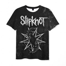 Мужская футболка 3D с принтом Slipknot в Рязани, 100% полиэфир | прямой крой, круглый вырез горловины, длина до линии бедер | slipknot | we are not your kind | альтернативный метал | грув метал | метал | музыка | ню метал | слипнот