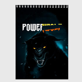 Скетчбук с принтом Powerwolf в Рязани, 100% бумага
 | 48 листов, плотность листов — 100 г/м2, плотность картонной обложки — 250 г/м2. Листы скреплены сверху удобной пружинной спиралью | metal | powerwolf | пауэр метал | хэви метал