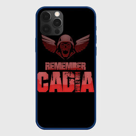 Чехол для iPhone 12 Pro с принтом Remember Cadia в Рязани, силикон | область печати: задняя сторона чехла, без боковых панелей | 40000 | 40k | chaos | dawn of war | fantasy | imperium | marines | orks | soulstorm | space | вархаммер | ваха | дов | ересь хоруса | император | империум | орки | примархи | хаос