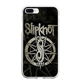 Чехол для iPhone 7Plus/8 Plus матовый с принтом Slipknot в Рязани, Силикон | Область печати: задняя сторона чехла, без боковых панелей | slipknot | we are not your kind | альтернативный метал | грув метал | метал | музыка | ню метал | слипнот