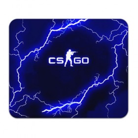 Коврик для мышки прямоугольный с принтом CS GO LIGHTNING STYLE в Рязани, натуральный каучук | размер 230 х 185 мм; запечатка лицевой стороны | astralis | awp | counter strike | cs go | cs go global offensive | faze clan | hyper beast | team liquid | thunder | астралис | молнии | тим ликвид | фейз клан | хайпер бист | шторм