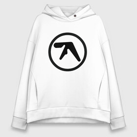 Женское худи Oversize хлопок с принтом Aphex Twin в Рязани, френч-терри — 70% хлопок, 30% полиэстер. Мягкий теплый начес внутри —100% хлопок | боковые карманы, эластичные манжеты и нижняя кромка, капюшон на магнитной кнопке | intelligent dance music | драм энд бэйс | ричард дэвид джеймс | техно | эйсид | эмбиент