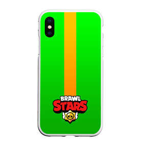 Чехол для iPhone XS Max матовый с принтом РЮКЗАК BRAWL STARS LEON в Рязани, Силикон | Область печати: задняя сторона чехла, без боковых панелей | android | brawl stars | bull | colt | games | leon | mobile game | stars | берли | бо | брок | ворон | джесси | динамайк | дэррил | игры | кольт | леон | мобильные игры | мортис | нита | пайпер | пенни | поко | пэм | рикошет | спайк | тара