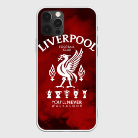 Чехол для iPhone 12 Pro Max с принтом Ливерпуль в Рязани, Силикон |  | liverpool | liverpool fc | ynwa | you never walk alone | ливерпуль | фан ливерпуля | фанатская | футбол | футболист | футбольный клуб | энфильд