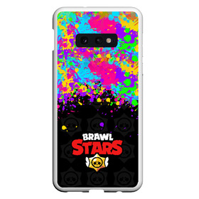 Чехол для Samsung S10E с принтом РЮКЗАК BRAWL STARS в Рязани, Силикон | Область печати: задняя сторона чехла, без боковых панелей | brawl stars | bull | colt | games | leon | stars | берли | бо | брок | джесси | динамайк | дэррил | игры | кольт | леон | нита | пайпер | пенни | поко | пэм | рикошет | спайк | тара | фрэнк | шелли | эль примо