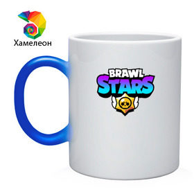 Кружка хамелеон с принтом BRAWL STARS в Рязани, керамика | меняет цвет при нагревании, емкость 330 мл | brawl stars | bull | colt | games | leon | stars | берли | бо | брок | джесси | динамайк | дэррил | игры | кольт | леон | нита | пайпер | пенни | поко | пэм | рикошет | спайк | тара | фрэнк | шелли | эль примо