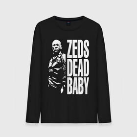 Мужской лонгслив хлопок с принтом zed is dead baby в Рязани, 100% хлопок |  | baby | bruce | dead | fiction | pulp | quentin | tarantino | willis | zed | брюс | квентин | криминально | мотоцикл | ракета | тарантино | уиллис | чёпер | чтиво