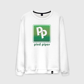 Мужской свитшот хлопок с принтом Pied Piper в Рязани, 100% хлопок |  | company | geek | logo | nerd | pied | piper | series | silicon valley | uniform | ботаники | вымышленная компания | гики | компания | логотип | пегий дудочник | программисты | сериал | силиконовая долина | форма