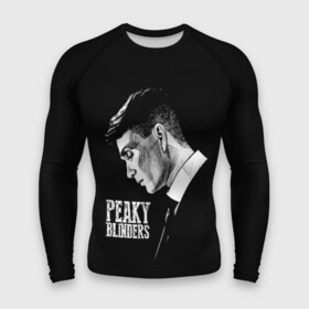 Мужской рашгард 3D с принтом Острые козырьки в Рязани,  |  | gin | peaky blinders | shelby | the garrison | альфи соломонс | артур | банда | братья | гаррисон | грейс берджесс | джин | джон | криминал | мафия | острые козырьки | сериал | томас | финн | шелби