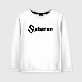 Детский лонгслив хлопок с принтом Sabaton в Рязани, 100% хлопок | круглый вырез горловины, полуприлегающий силуэт, длина до линии бедер | battle metal | primo victoria | sabaton | the art of war | the great war | группа | йоаким броден | латный ботинок | метал | пауэр | рыцарские доспехи | сабатон | собатон | хэви