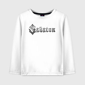 Детский лонгслив хлопок с принтом Sabaton в Рязани, 100% хлопок | круглый вырез горловины, полуприлегающий силуэт, длина до линии бедер | battle metal | primo victoria | sabaton | the art of war | the great war | группа | йоаким броден | латный ботинок | метал | пауэр | рыцарские доспехи | сабатон | собатон | хэви