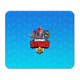 Коврик для мышки прямоугольный с принтом BRAWL STARS в Рязани, натуральный каучук | размер 230 х 185 мм; запечатка лицевой стороны | brawl stars | bull | colt | leon | stars | берли | бо | брок | ворон | джесси | динамайк | дэррил | кольт | леон | мортис | нита | пайпер | пенни | поко | пэм | рикошет | спайк | тара | фрэнк | шелли | эль примо