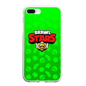 Чехол для iPhone 7Plus/8 Plus матовый с принтом BRAWL STARS LEON в Рязани, Силикон | Область печати: задняя сторона чехла, без боковых панелей | brawl stars | bull | colt | leon | stars | берли | бо | брок | ворон | джесси | динамайк | дэррил | кольт | леон | мортис | нита | пайпер | пенни | поко | пэм | рикошет | спайк | тара | фрэнк | шелли | эль примо