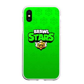 Чехол для iPhone XS Max матовый с принтом BRAWL STARS LEON (КАПЮШОН) в Рязани, Силикон | Область печати: задняя сторона чехла, без боковых панелей | Тематика изображения на принте: brawl stars | bull | colt | leon | stars | берли | бо | брок | ворон | джесси | динамайк | дэррил | кольт | леон | мортис | нита | пайпер | пенни | поко | пэм | рикошет | спайк | тара | фрэнк | шелли | эль примо