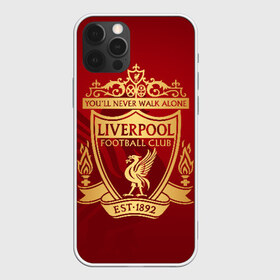 Чехол для iPhone 12 Pro Max с принтом Ливерпуль в Рязани, Силикон |  | liverpool | liverpool fc | ynwa | you never walk alone | ливерпуль | фан ливерпуля | фанатская | футбол | футболист | футбольный клуб | энфильд