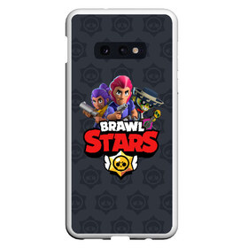 Чехол для Samsung S10E с принтом BRAWL STARS в Рязани, Силикон | Область печати: задняя сторона чехла, без боковых панелей | brawl stars | bull | colt | leon | stars | берли | бо | брок | ворон | джесси | динамайк | дэррил | кольт | леон | мортис | нита | пайпер | пенни | поко | пэм | рикошет | спайк | тара | фрэнк | шелли | эль примо