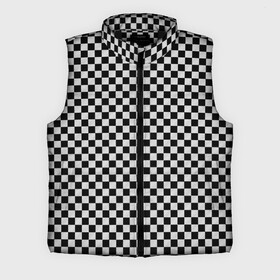 Мужской жилет утепленный 3D с принтом Checkerboard Color в Рязани,  |  | checkerboard | gradient | бойчик | в клетку | в клеточку | градиент | клетка | музыка | орнамент | френдзона | шахматная доска | шашки