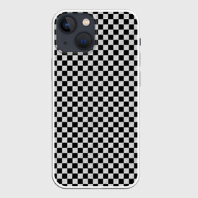 Чехол для iPhone 13 mini с принтом Checkerboard Color в Рязани,  |  | checkerboard | gradient | бойчик | в клетку | в клеточку | градиент | клетка | музыка | орнамент | френдзона | шахматная доска | шашки