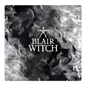 Магнитный плакат 3Х3 с принтом BLAIR WITCH в Рязани, Полимерный материал с магнитным слоем | 9 деталей размером 9*9 см | blair witch | blair witch 2019 | blair witch игра | blairs witch | блэр | ведьмы | ведьмы из блэр