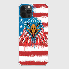 Чехол для iPhone 12 Pro Max с принтом American Eagle в Рязани, Силикон |  | Тематика изображения на принте: america | amerika | bird | eagle | flag | usa | америка | американский | орел | птица | соединенные | сша | флаг | штаты