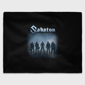 Плед 3D с принтом Sabaton в Рязани, 100% полиэстер | закругленные углы, все края обработаны. Ткань не мнется и не растягивается | Тематика изображения на принте: battle metal | primo victoria | sabaton | the art of war | the great war | группа | йоаким броден | латный ботинок | метал | пауэр | рыцарские доспехи | сабатон | собатон | хэви